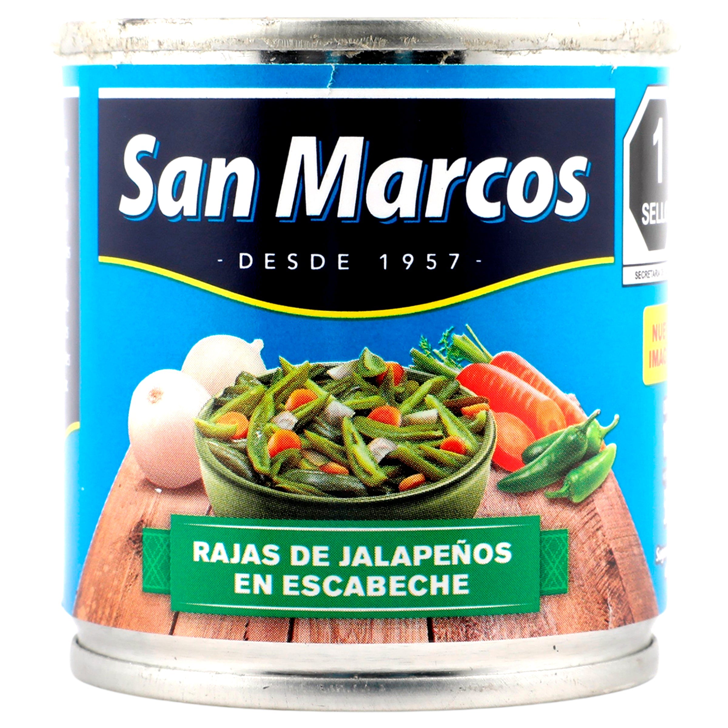 Chiles rajas San Marcos 105 gr
