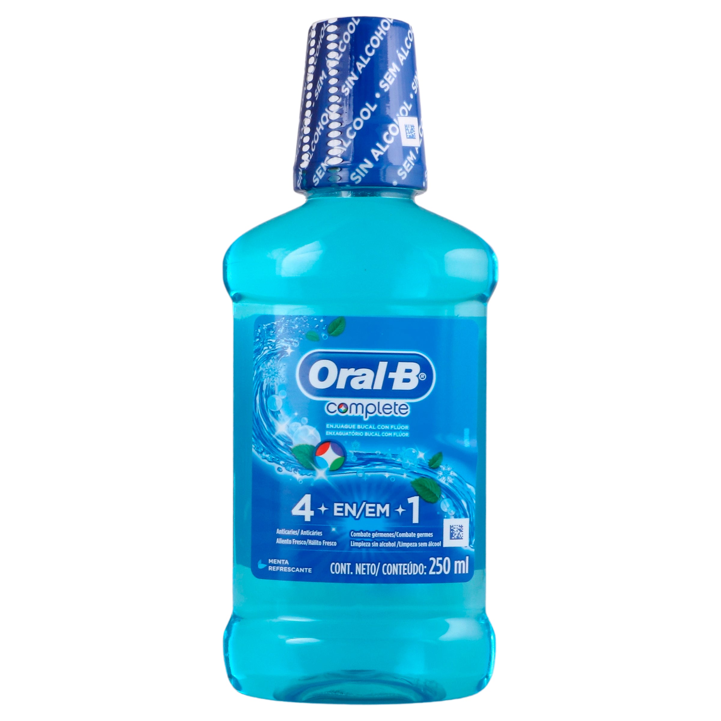 Enjuague bucal Oral B complete menta 250 ml