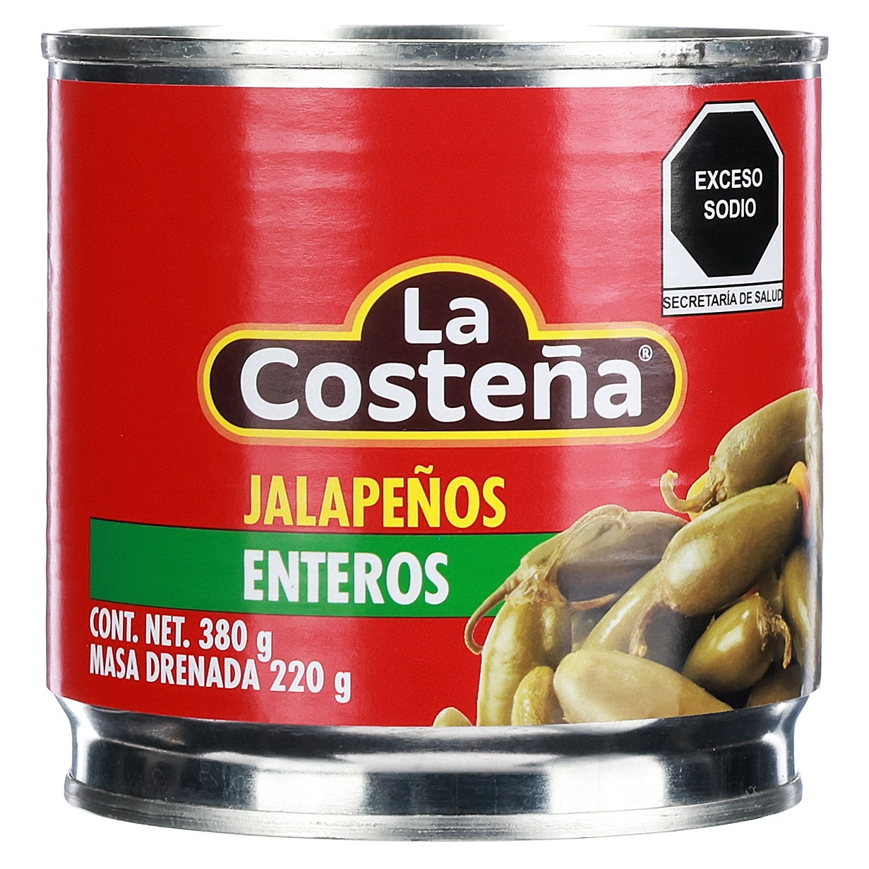 Chiles enteros La Costeña 380 gr
