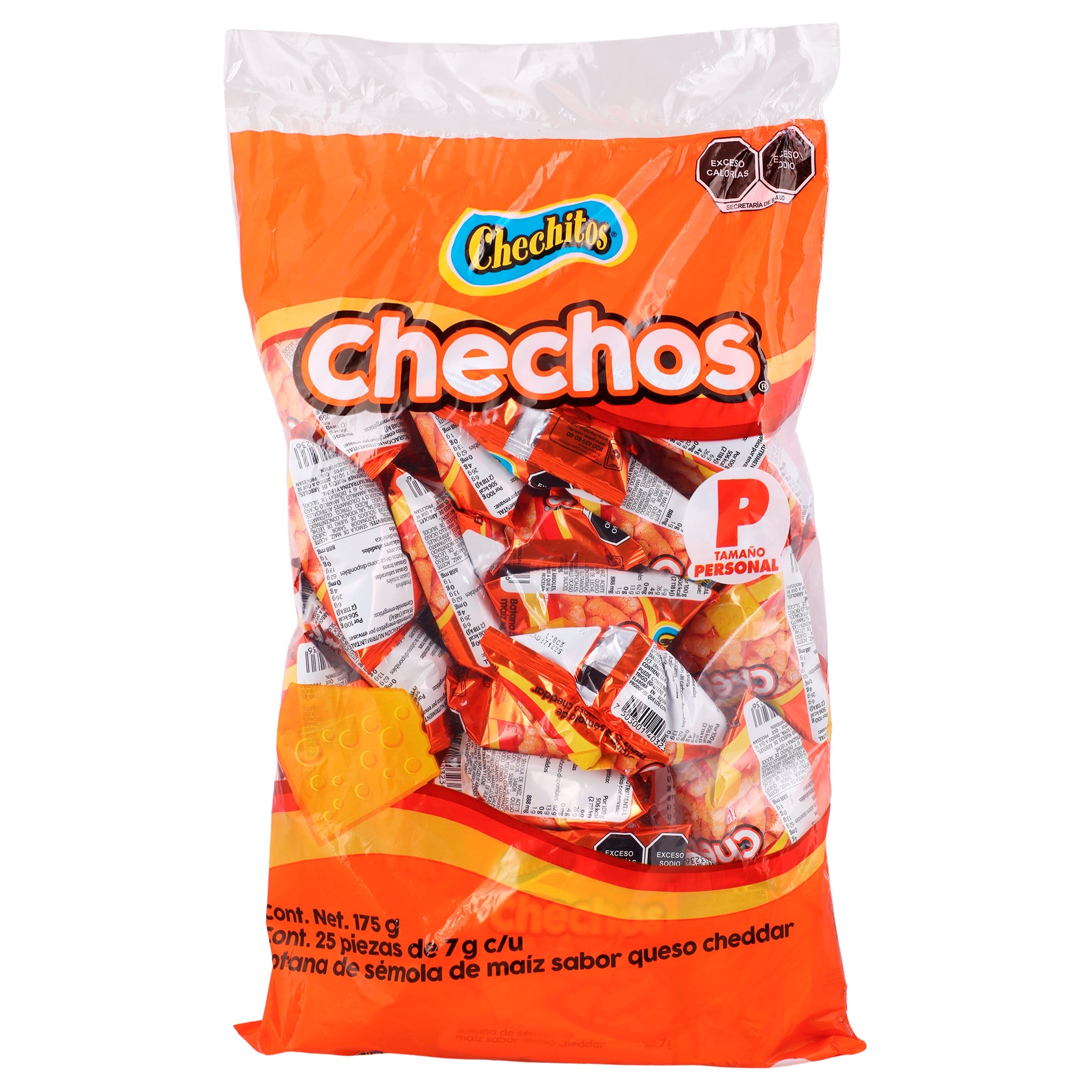 Cheto con queso personal 25 pz