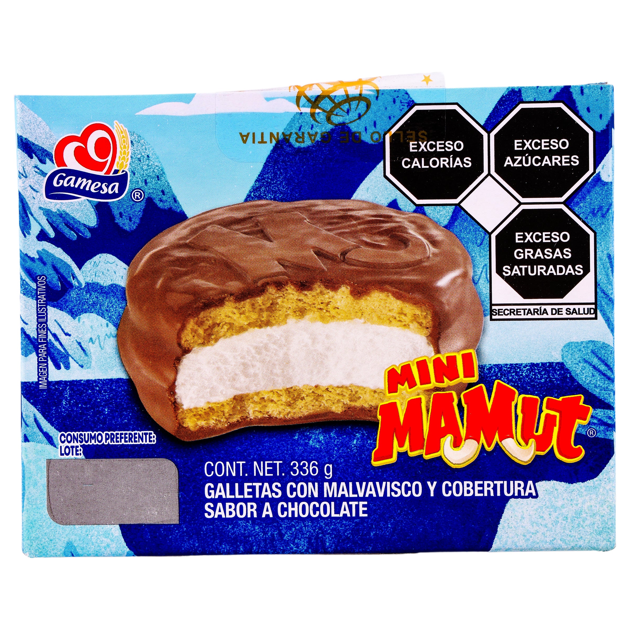 Ga. Mini Mamut 12 gr Gamesa 336g