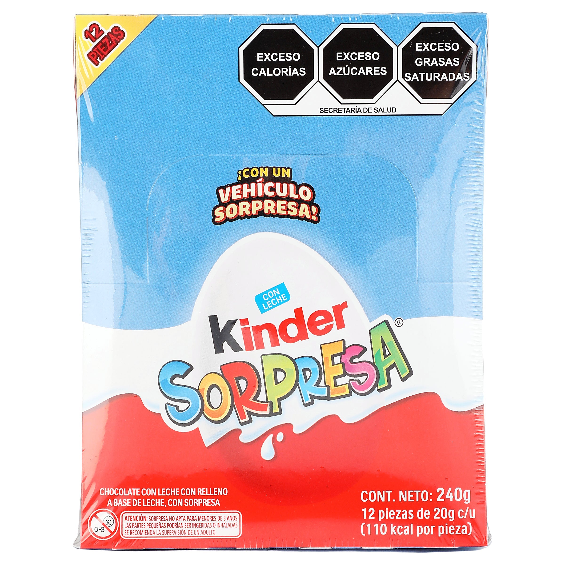 Huevo kinder niño-vehiculos 1 pz
