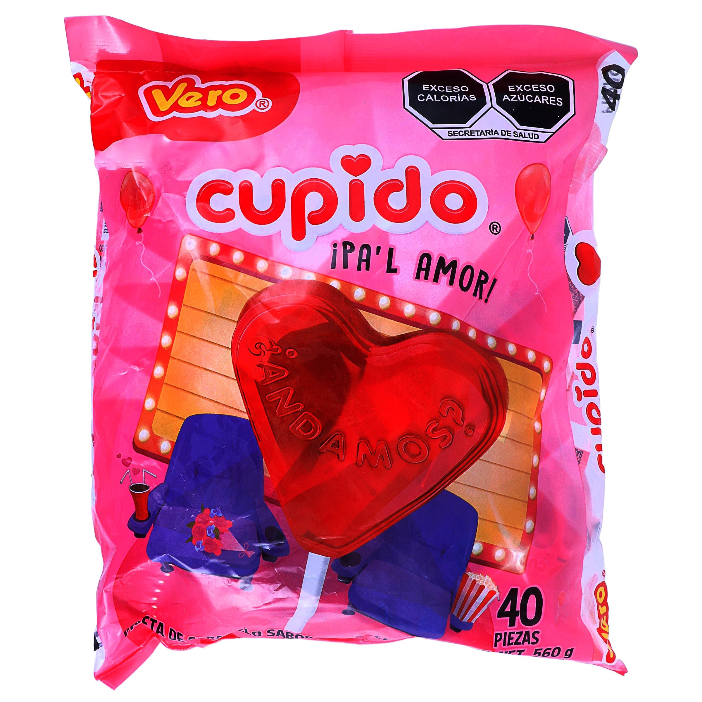 Paleta cupido Vero 40 pz