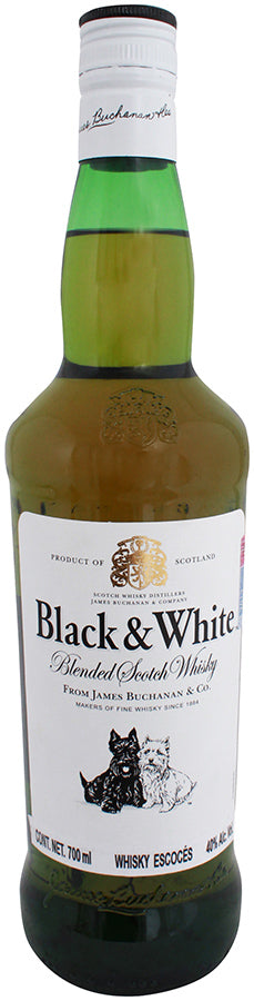 Whisky black & white 700 ml