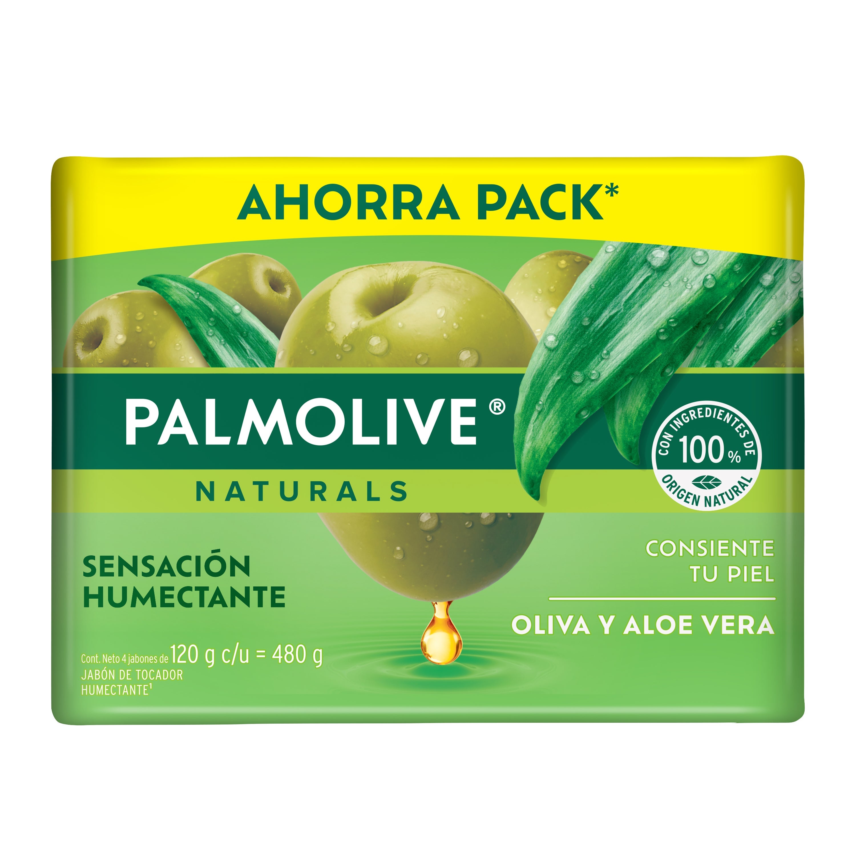 Jabon Palmolive oliva y aloe 120 gr