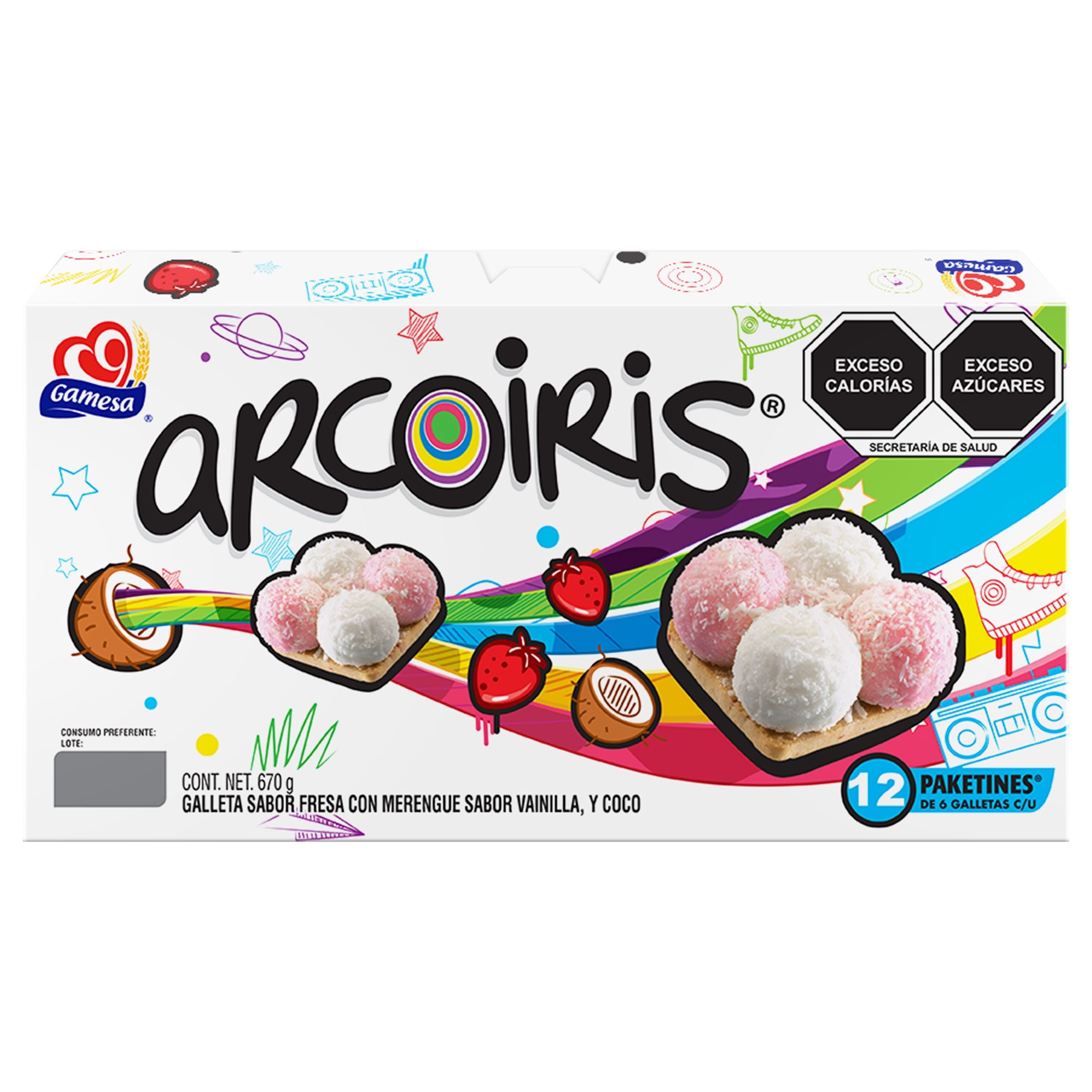 Ga. Arco iris Gamesa 670g